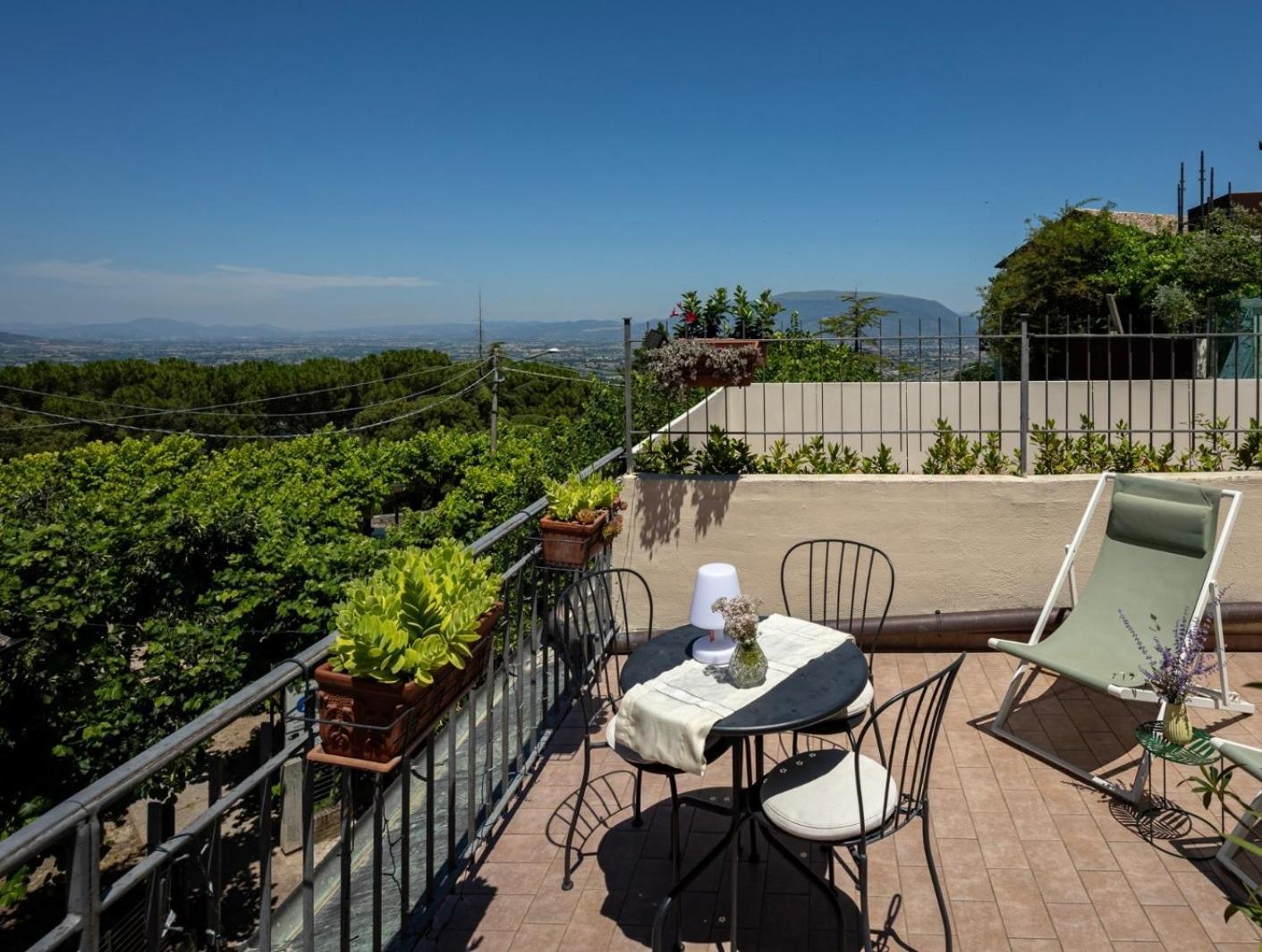 App. Con Terrazza Panoramica In Centro-מונטפאלקו מראה חיצוני תמונה
